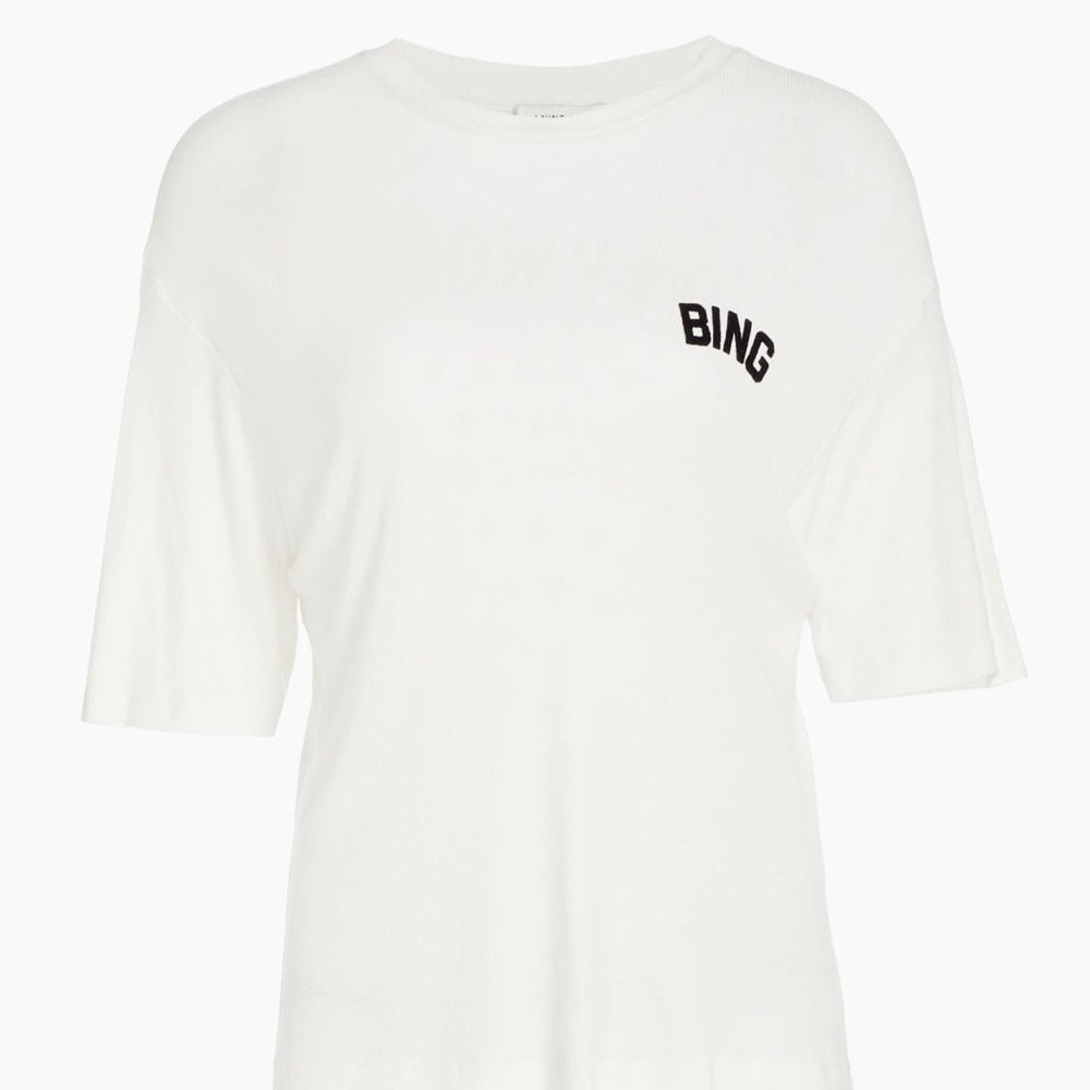 Anine Bing White T-Shirt